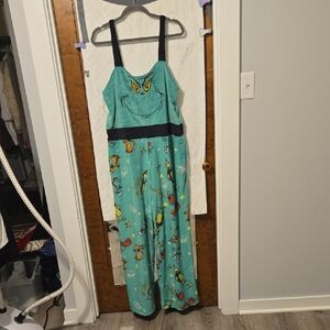 Green Grinch Themed Jumpsuit